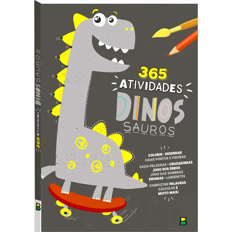 365 Atividades Dinossauros Brasileitura - Lupel